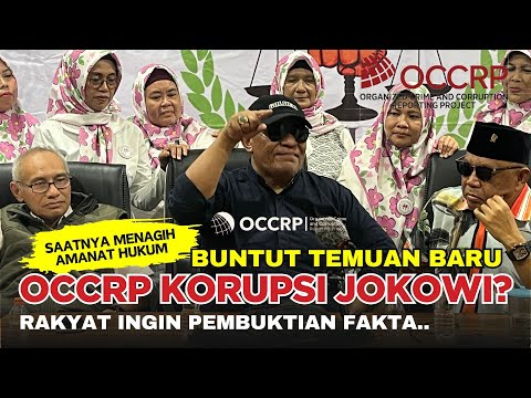 🔴 Ada Kasus Apalagi Ini ⁉️ OCCRP Temuan Korupsi dan Dakwaan❗Jokowi Korupsi❓