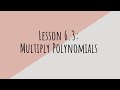 Mastering Polynomial Multiplication Techniques