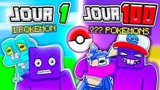 100 JOURS pour FINIR MINECRAFT avec des POKÉMON ! ! Voilà ce qui s'est passé... (Film Complet)
