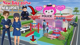 مركز الشرطه يتحول إلى شرطه العاب 👶 Police Station Became a police for Kids | SAKURA School Simulator