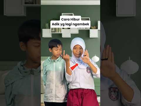 Mana ni yang suka kelahi sama Adik ? #sibling #trick #magic