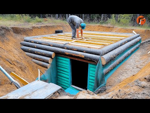 Man Builds Underground Shelter to Protect Himself from Predators | by@bushcraftoutdooradventures3135