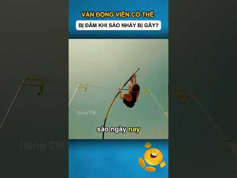 Vận động viên có thể bị đâm khi sào nhảy bị gãy?