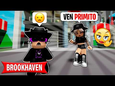 Mi PRIMA EMO de BROOKHAVEN😳🏡 | HISTORIA DE ROBLOX