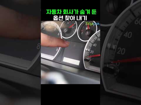 자동차 회사가 숨겨 둔 옵션 찾아내기 / 젠트라X 1.2