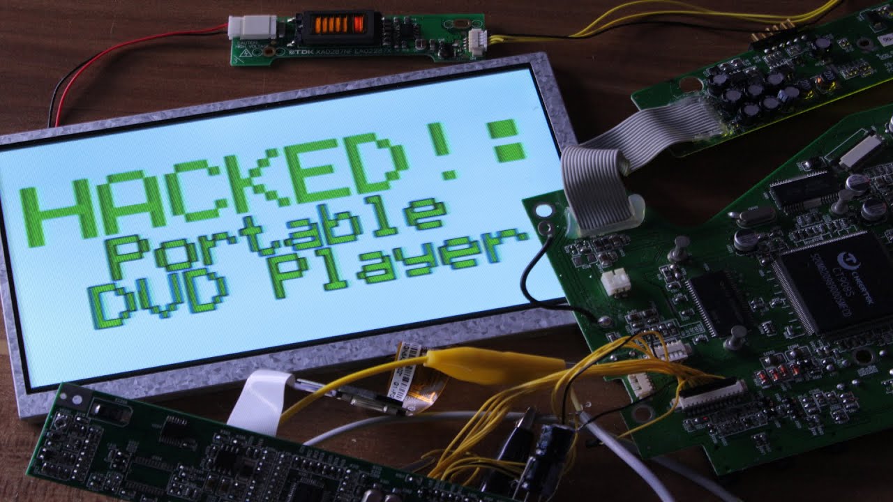 HACKED! : Portable DVD Player