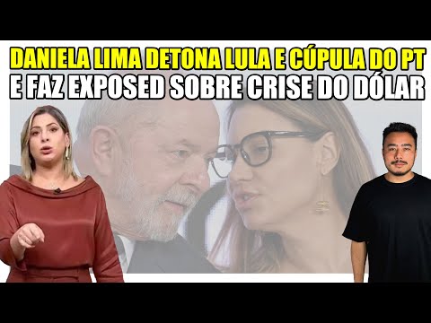 Pulou do barco de vez: Daniela Lima detona Lula e cúpula do PT e faz exposed sobre crise do dólar