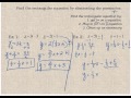 Converting Parametric Equations to Rectangular Form