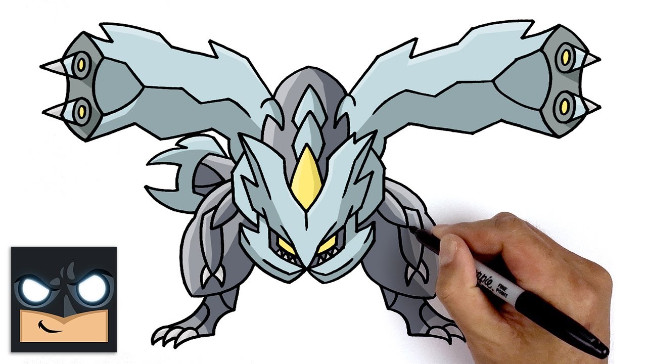 How To Draw Kyurem - Pokemon