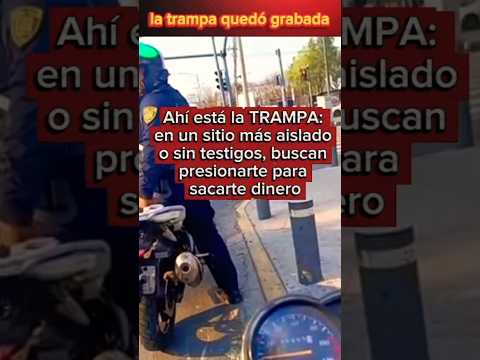 La trampa quedó grabada #noticias #policia