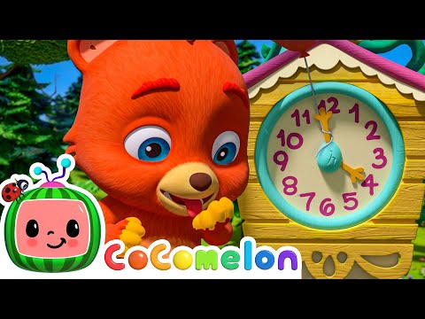 Hickory Dickory Dock 🕰️ | CoComelon Animal Time | Animals for Kids