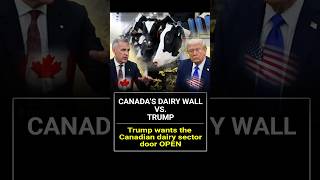Trump Wants Canada to Open Its Dairy Market