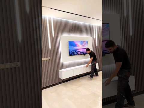Como hacer centro de entretenimiento moderno 💥👷‍♂️ #hazlotumismoenconstruction #drywaller #drywall
