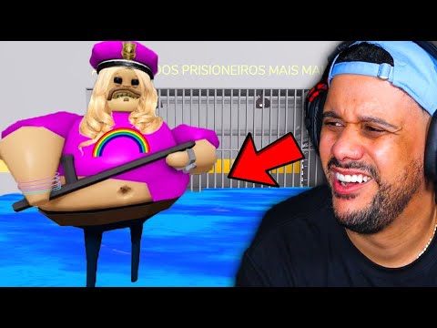 ATUALIZOU! USEI ADMIN NA IRMÃ DO POLICIAL PEIDÃO BARRY MODO TSUNAMI HARD NO ROBLOX!