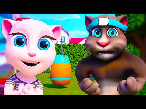 15-Minute Compilation | Talking Tom: 201-205 Episode | Super Toons for Kids