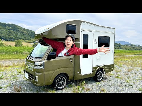 【納車】釣り車中泊のために、軽キャンピングカーを買いました！（JP STAR HAPPY1 premium）