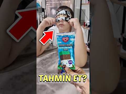 GÖZÜN KAPALI DONDURMAYI BİL YOKSA ACI BİBER YE?🥵 #shorts