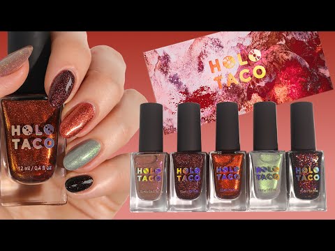 Holo Taco I Need Space Nail Polish Swatches and Review