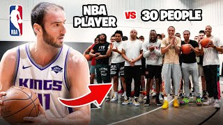 NBA Player vs 30 Hoopers For $5,000… (Kosta Koufos)