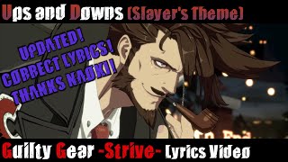 Ups and Downs (Slayer's Theme) SEMI-OFFICIAL Lyrics