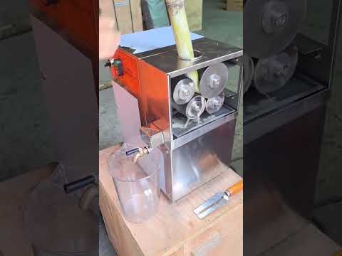 How to Make Sugarcane Juice with Machine | Desi Juice Making #shorts