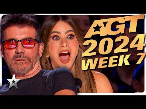 America's Got Talent 2024 ALL AUDITIONS | Week 7