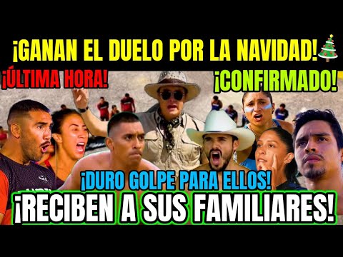 Exatlón México 💥 ELLOS GANAN EL DUELO POR LA NAVIDAD 🎄 CONFIRMADO ✅ RECIBIRÁN A SUS FAMILIARES!