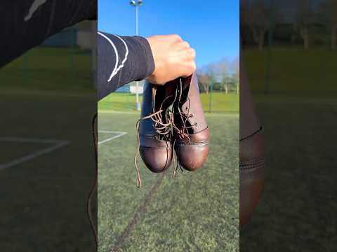 I Tried the World's Oldest Football Boots