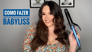 COMO FAÇO ONDAS NO CABELO COM BABYLISS | Letícia Gomes