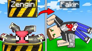 Zengin VS Fakir Kemik Kırma Yarışı (Minecraft)