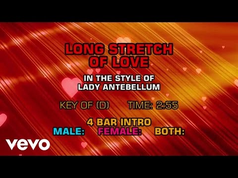 Lady Antebellum – Long Stretch Of Love (Karaoke)