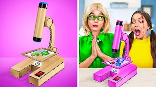 ママが作ったすごい段ボール装置！📦✨ 123GO! GOLDの天才的な子育てハック