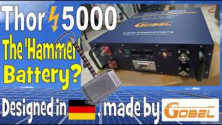 German designed Thor ⚡5000 Battery, Made by Gobel Power!