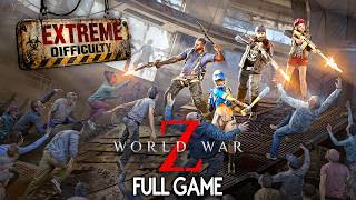 World War Z Aftermath - FULL GAME | Hardest Difficulty (4K 60FPS) Walkthrough Gameplay No Commentary