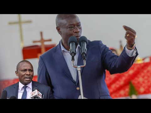 SIWEZI OGOPESHWA NA KIMANI ICHUNGWA! NI KITU KIDOGO SANA KWANGU!, FURIOUS DP GACHAGUA HITS ICHUNGWA