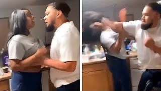 She Didn't Expect Him to Hit Back