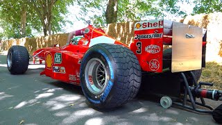 1999 Ferrari F399 F1 3.0 V10 - Engine Start, Accelerations & Fly-By's!