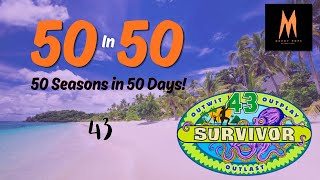 Day 43: Rewatching Every Season of Survivor in 50 Days | Survivor 43 🔴