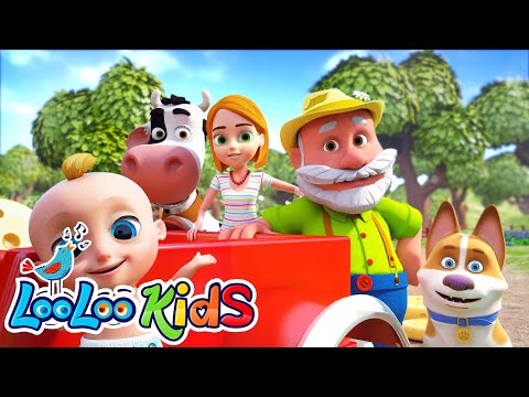 The Farmer In The Dell + The Muffin Man - Kids Songs and Nursery Rhymes