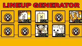 Battle Cats - NEW Feature of Battle Cats v14.5 (Lineup Randomizer)