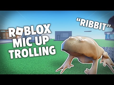Trolling as a FROG on ROBLOX...PART 3 | Roblox Voice-Chat Trolling