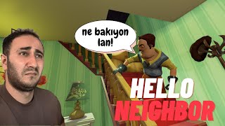 SEN KATİLSEN BENDE DELİYİM ! HELLO NEIGHBOR ( BÖLÜM 1)