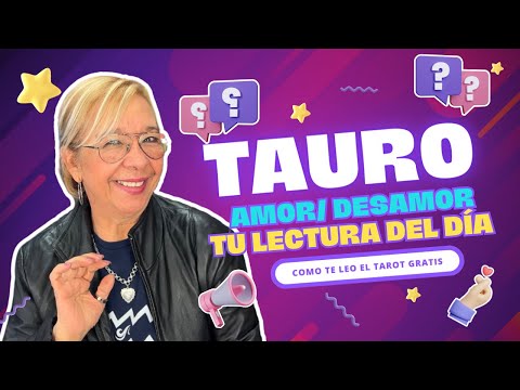 TAURO! Como te valora ahora! NECESITA VERTE! YA NO DA MÁS‼️  TRISTEZA POR NO TENERTE Y LE MATA!