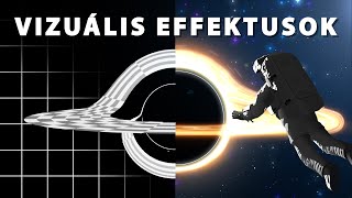 Vizuális effektusok a "Fekete lyukak: világok teremtői és pusztítói" c. videóból