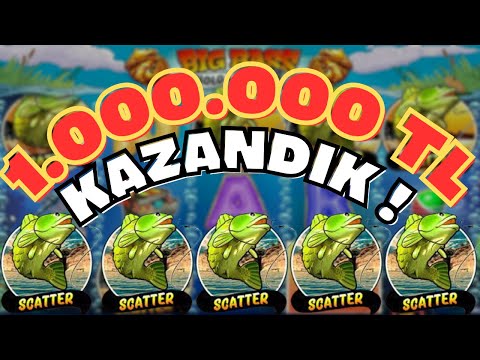 Slot Oyunları - Big Bass Splash- Balıkçı Altın Balık Peşindeyim !  #slotoyunları #slotcanlıyayın