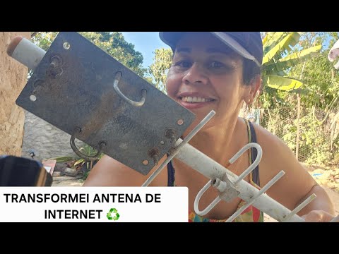 Faça Você Mesmo Cabide com ANTENA de Internet velha #construir #reciclagem