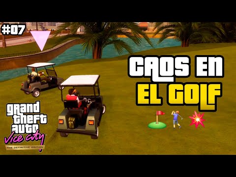 EL GOLF SE PUSO RARO !! - GTA Vice City Definitive Edition #gta #vicecity #vicecityvibes  #parati
