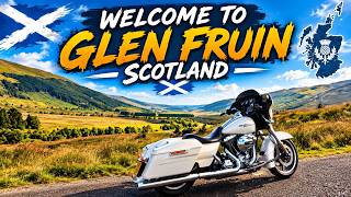 Gliding through Glen Fruin on the Street Glide
