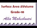 Surface Area and Volume Concepts