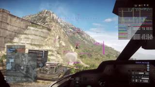 BF4 1v1 Scout Heli Dogfight Higlights